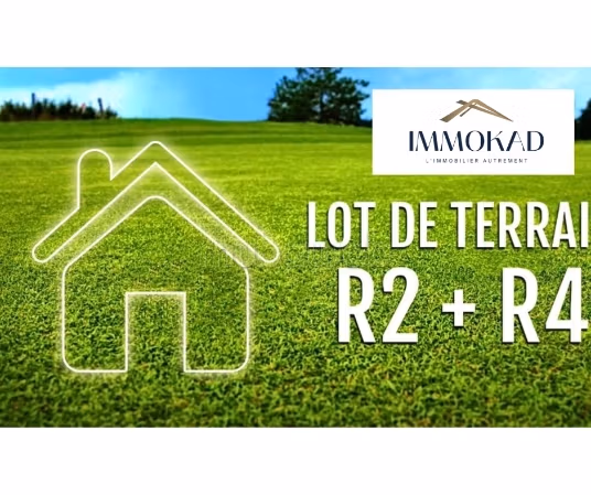 2 lots de villas 2155m² zone A2 R1 au total