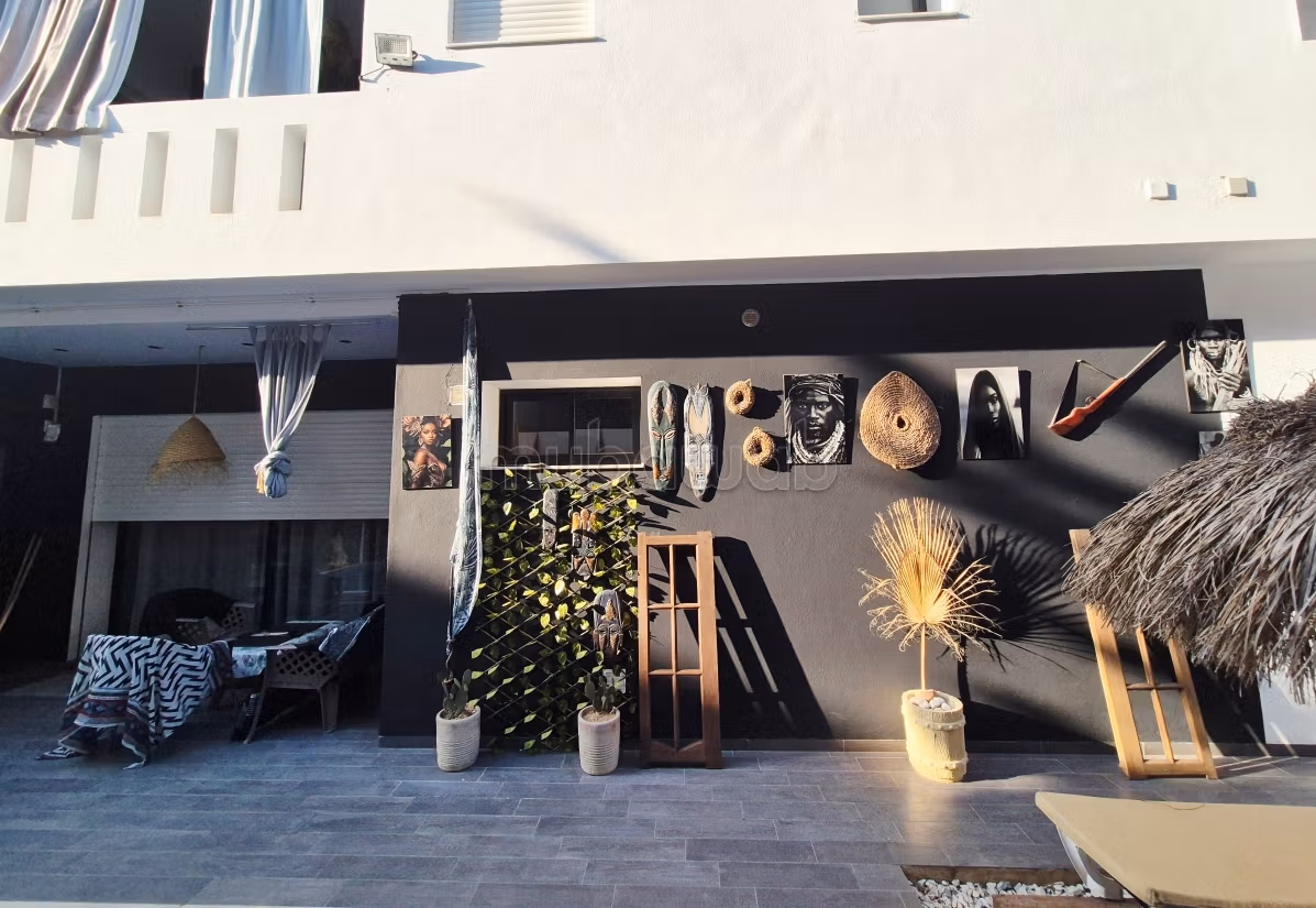 A luxurious villa named villa africa