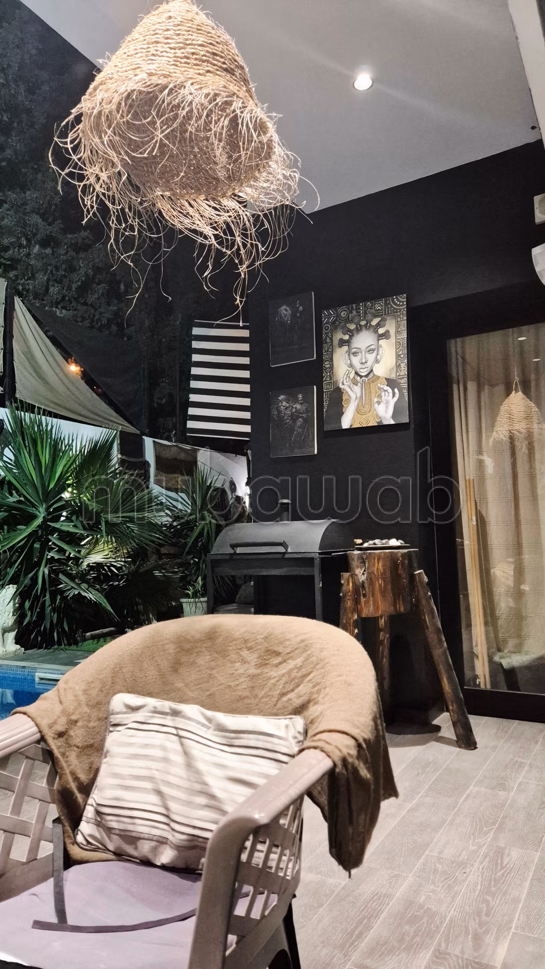 A luxurious villa named villa africa