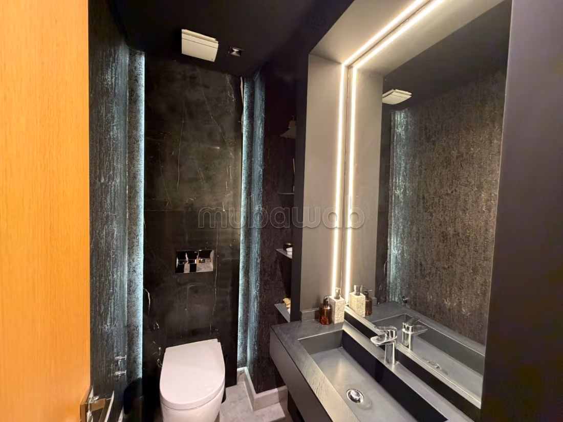 Location d'un appartement à Racine.
Surface de 200 m².
Meublé