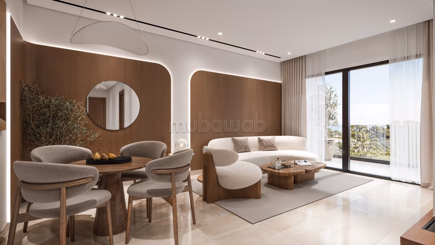 Very Bright S2 Apartment in Bhar Lazrek
