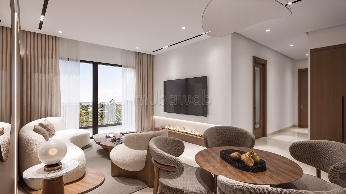 Very Bright S2 Apartment in Bhar Lazrek