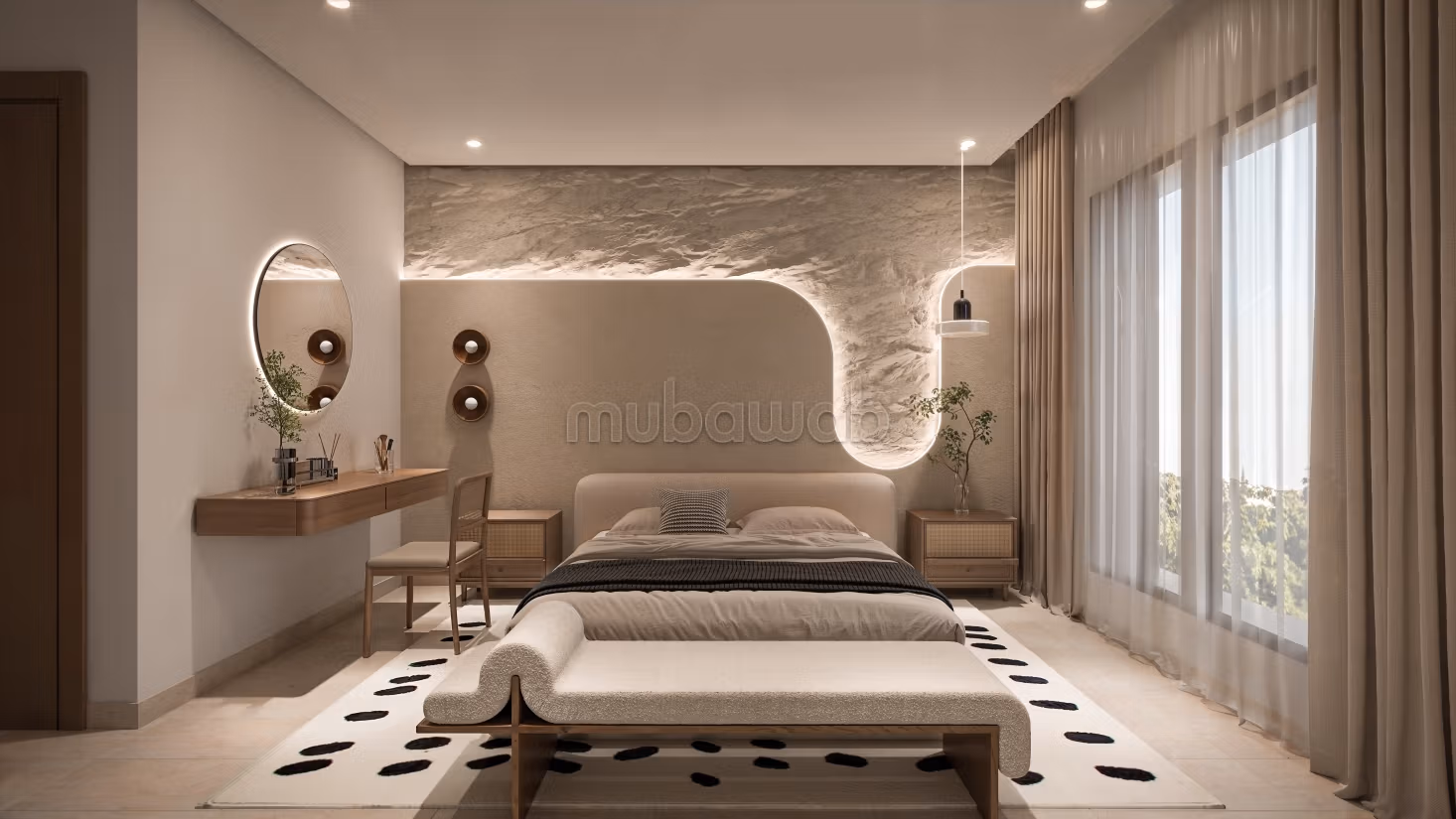Very Bright S2 Apartment in Bhar Lazrek