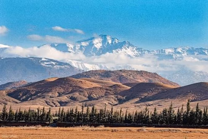 Terrain en vente route ourika