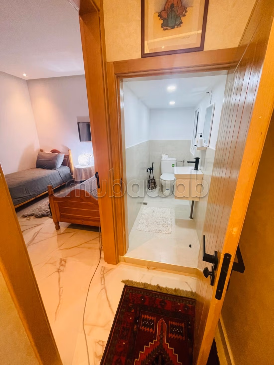 Bellissimo appartamento in affitto a Larache. 2 belle camere. Arredato