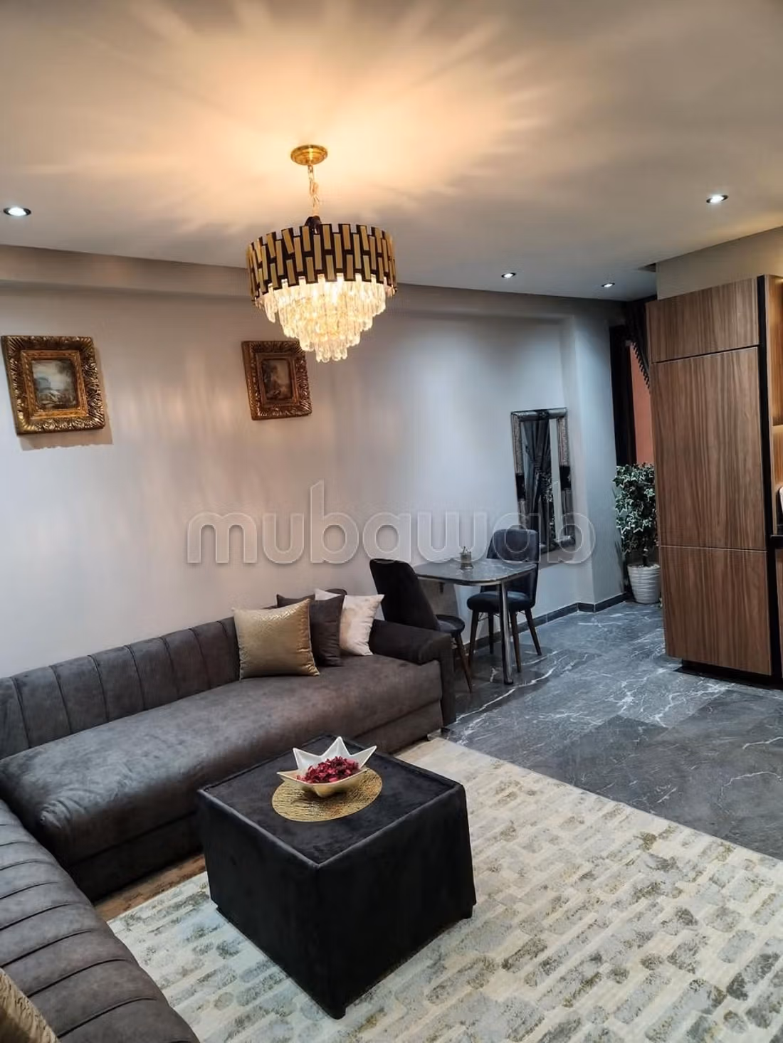 Appartamento molto bello in affitto a Ouasis. 1 camera da letto. Ben arredato