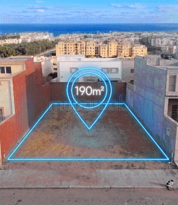 OFFRE EXCLUSIVE SAÏDIA Terrain titré 190m2