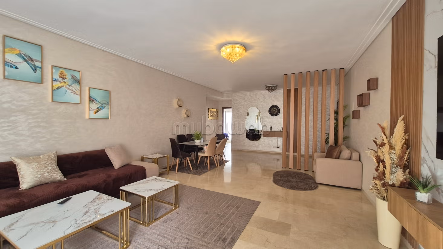 A louer beau appt 150m2 2ch maarif extension — 4