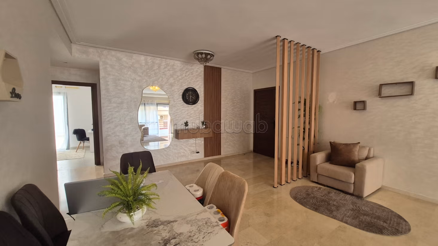 A louer beau appt 150m2 2ch maarif extension — 5