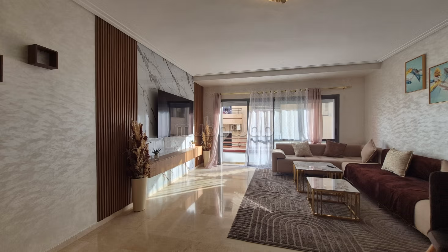 A louer beau appt 150m2 2ch maarif extension