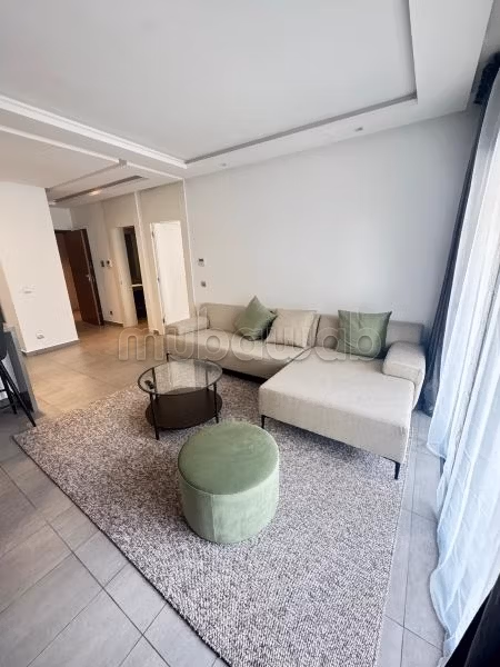 Location d'un appartement à Casablanca Finance City. 2 grandes pièces. Meublé