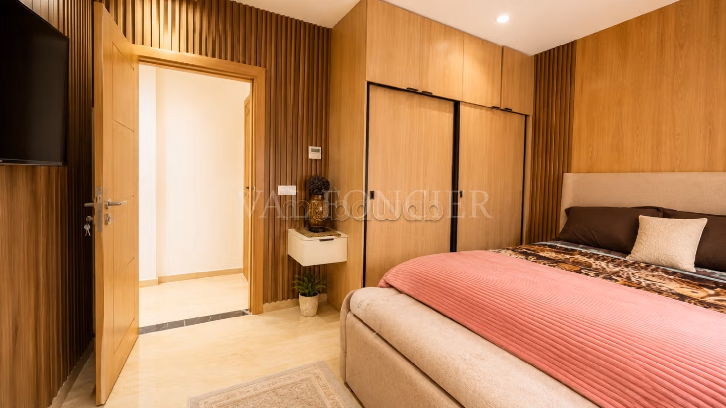 Location villa meublée moderne 4chambres avec jardin, Tamaris