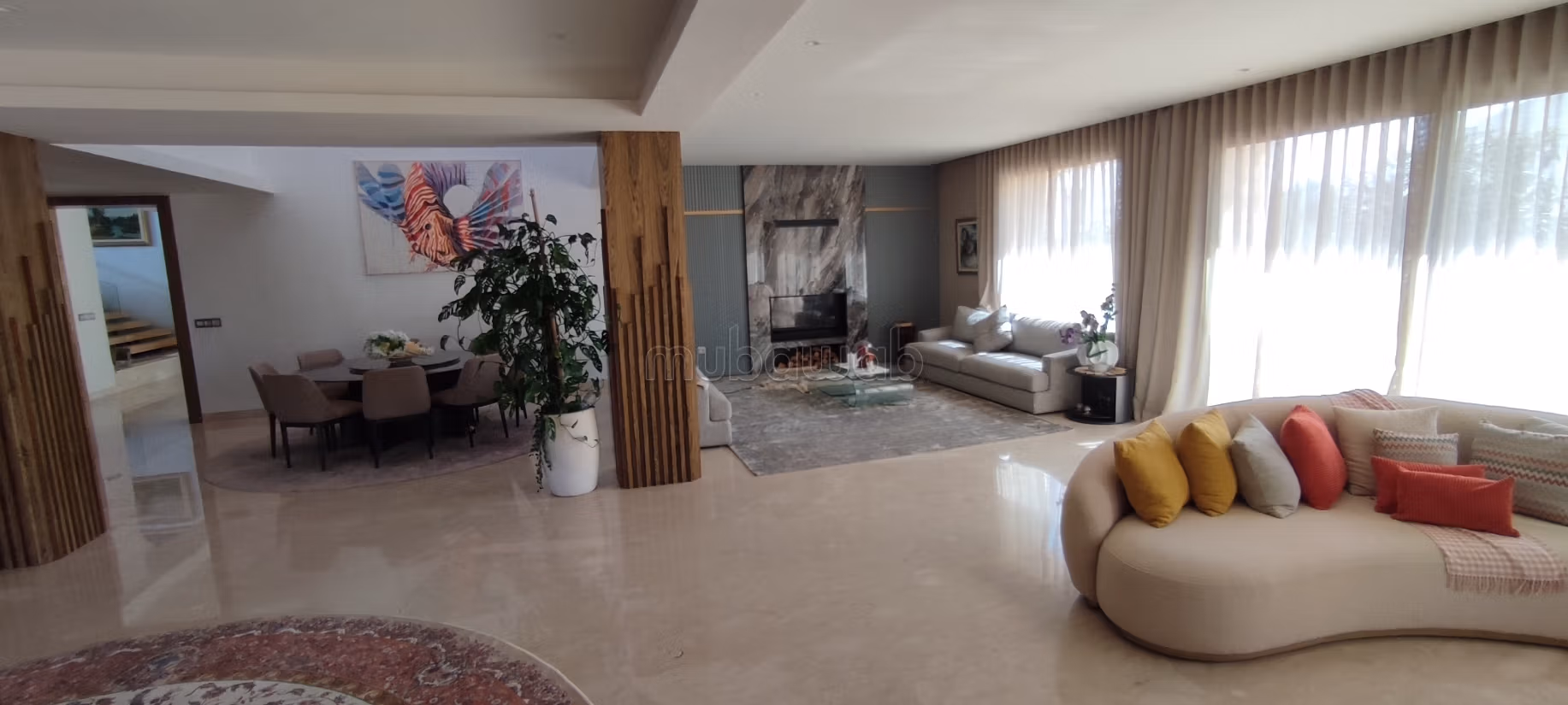 Magnifica Villa Arredata di Prestigio in Affitto - Souissi, Rabat