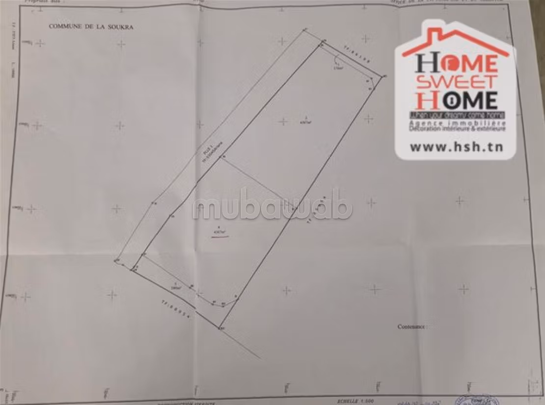 Katia developer land for sale in La Soukra