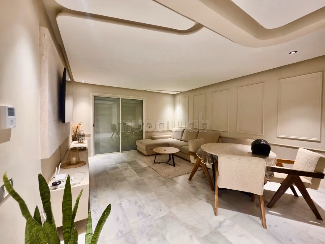 Magnifique appartement à l'achat à Agdal boulevard M6.
Surface de 98 m².
Piscine, climatisation — 4