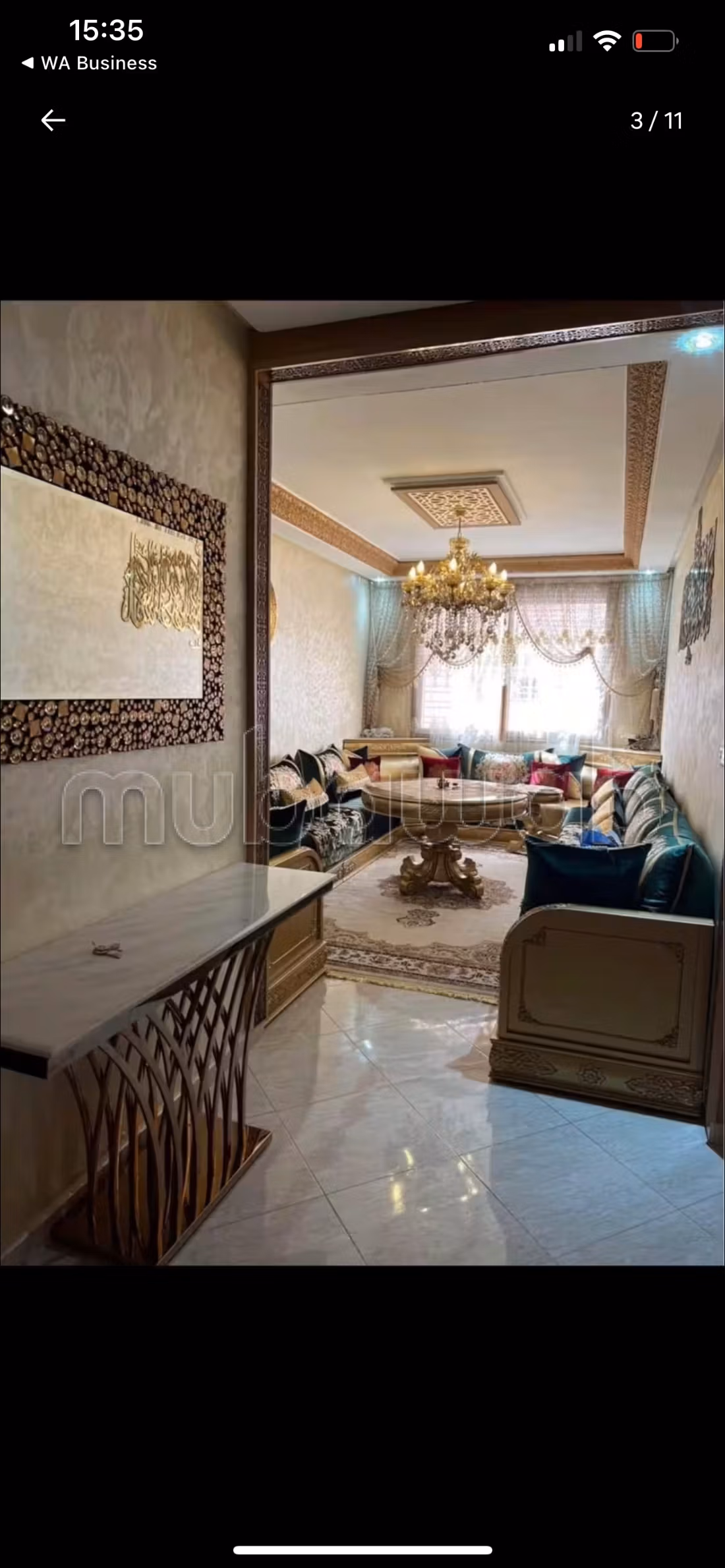 Appartement à louer à Marjan. Superficie totale 120 m². Meublé