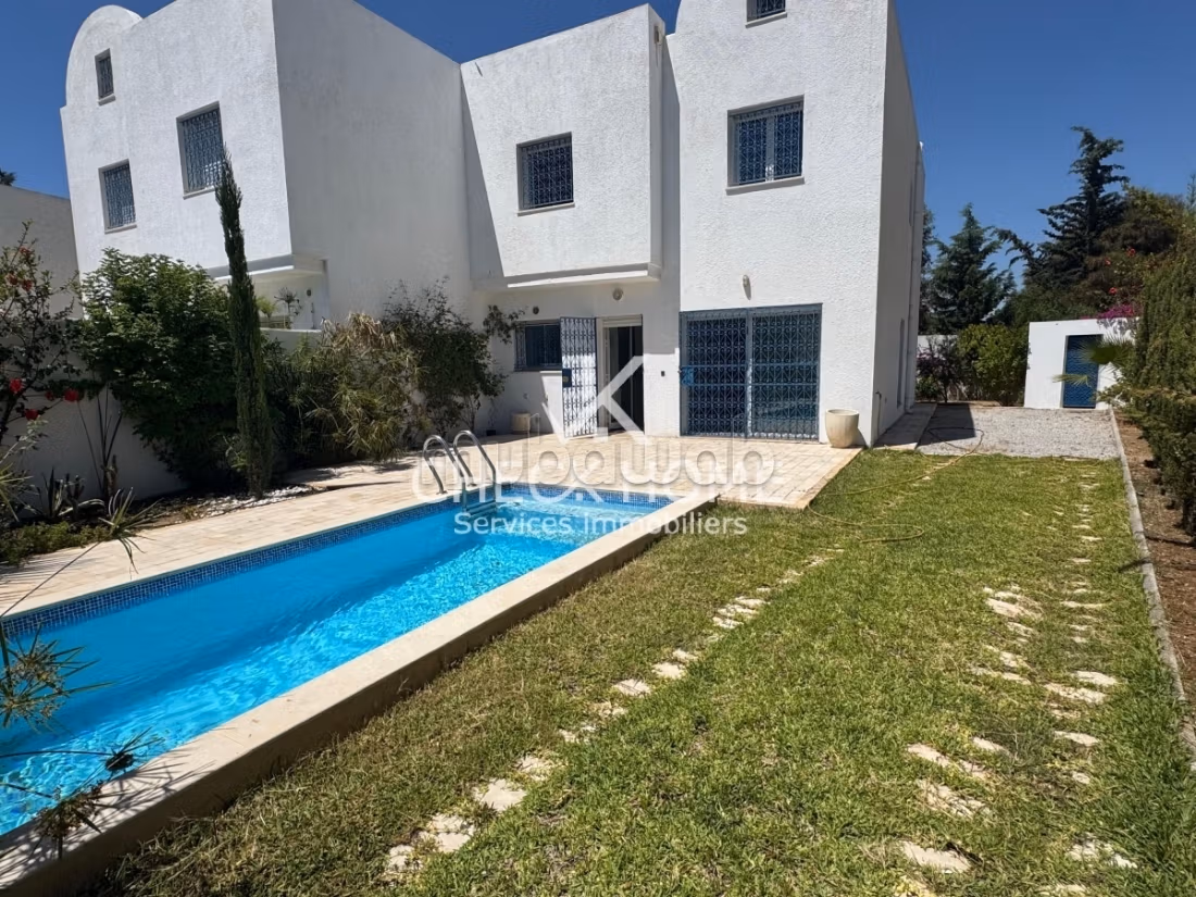 Location Annuelle villa s4 vide à Jinen Hammamet