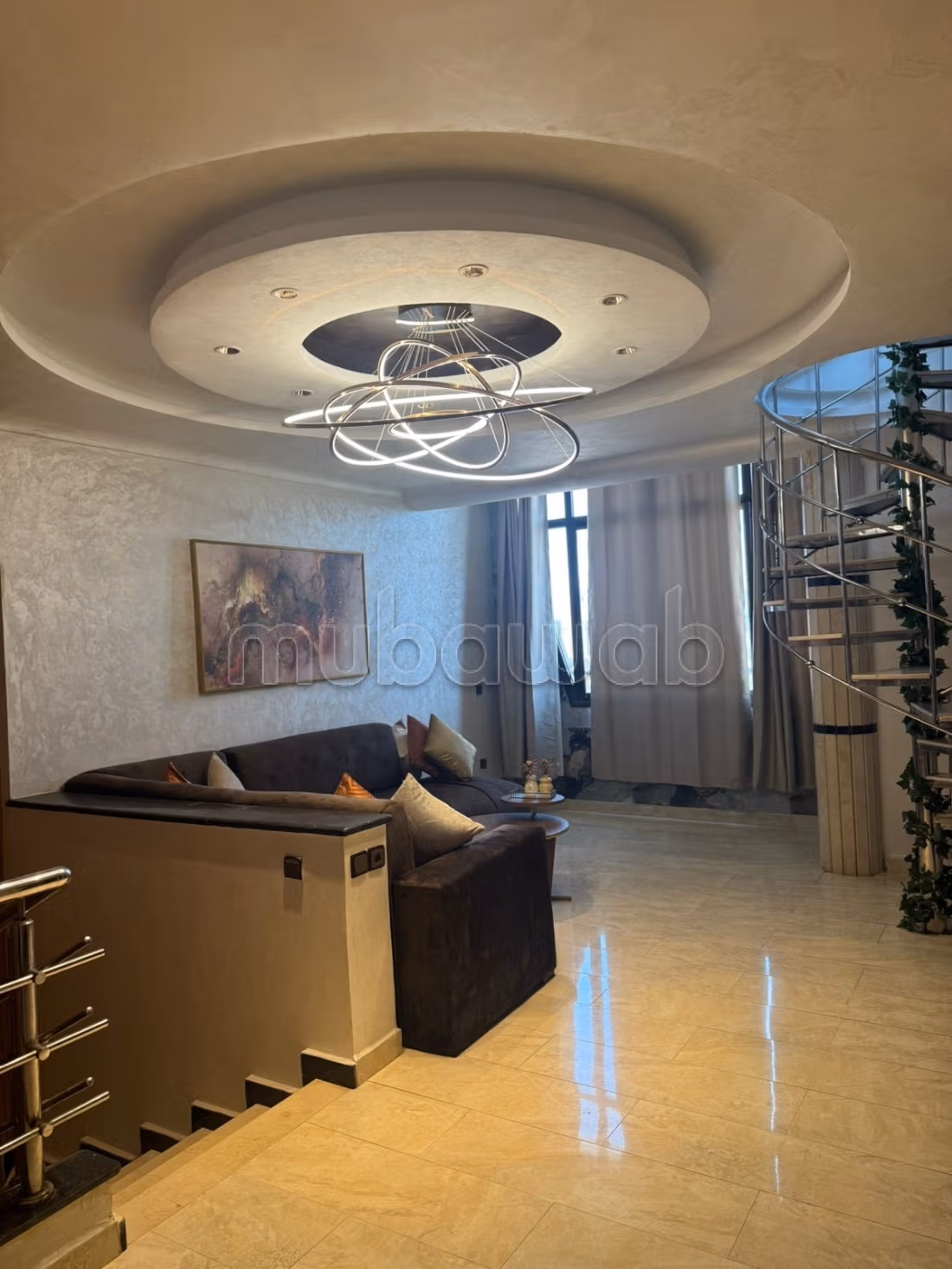 Magnifica villa in affitto a Moulay Driss Aghbal. Superficie totale 200 m². Arredata