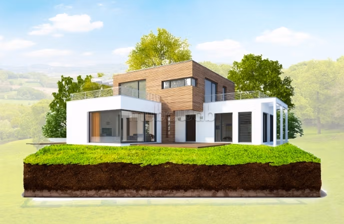 Land 440 m² in residence in Targa