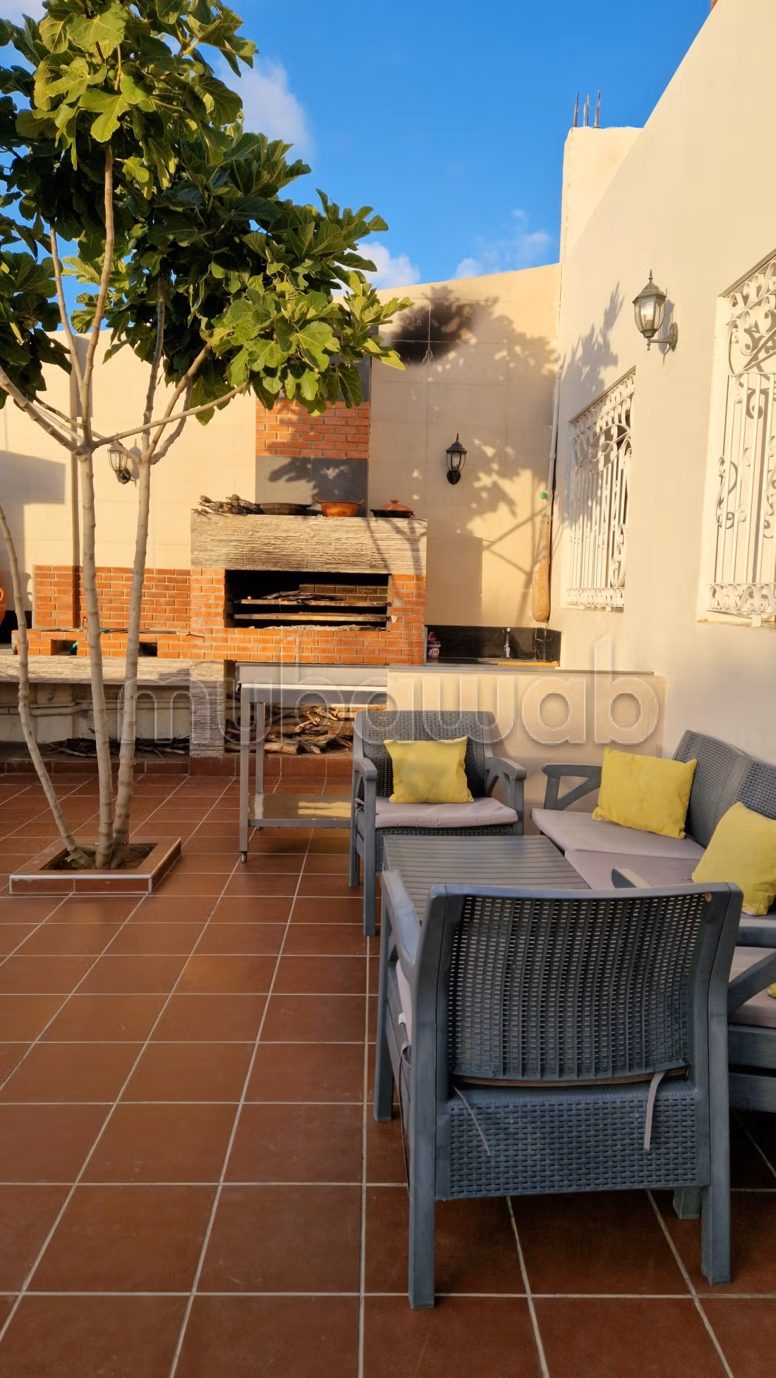 Meravigliosa villa in affitto per le vacanze a Ghzaniya. 2 camere. Arredata