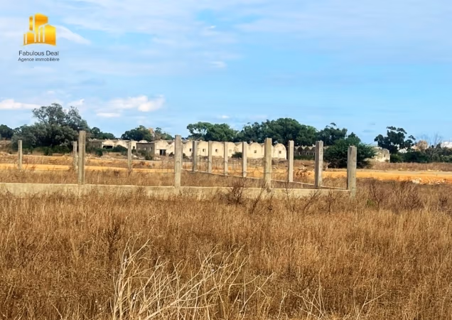 À Vendre terrain a 2 km de Yasmine Hammamet
