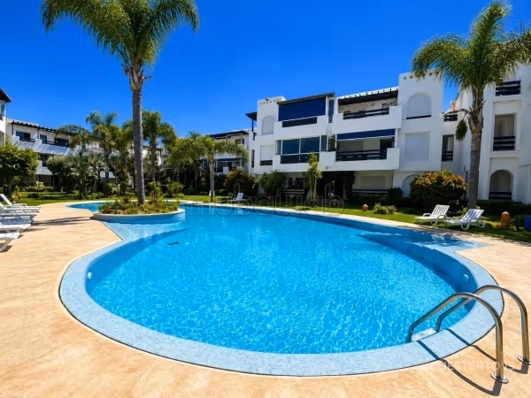 Superbe appartement a vendre à Skhirat, Résidence sécurisée avec piscine