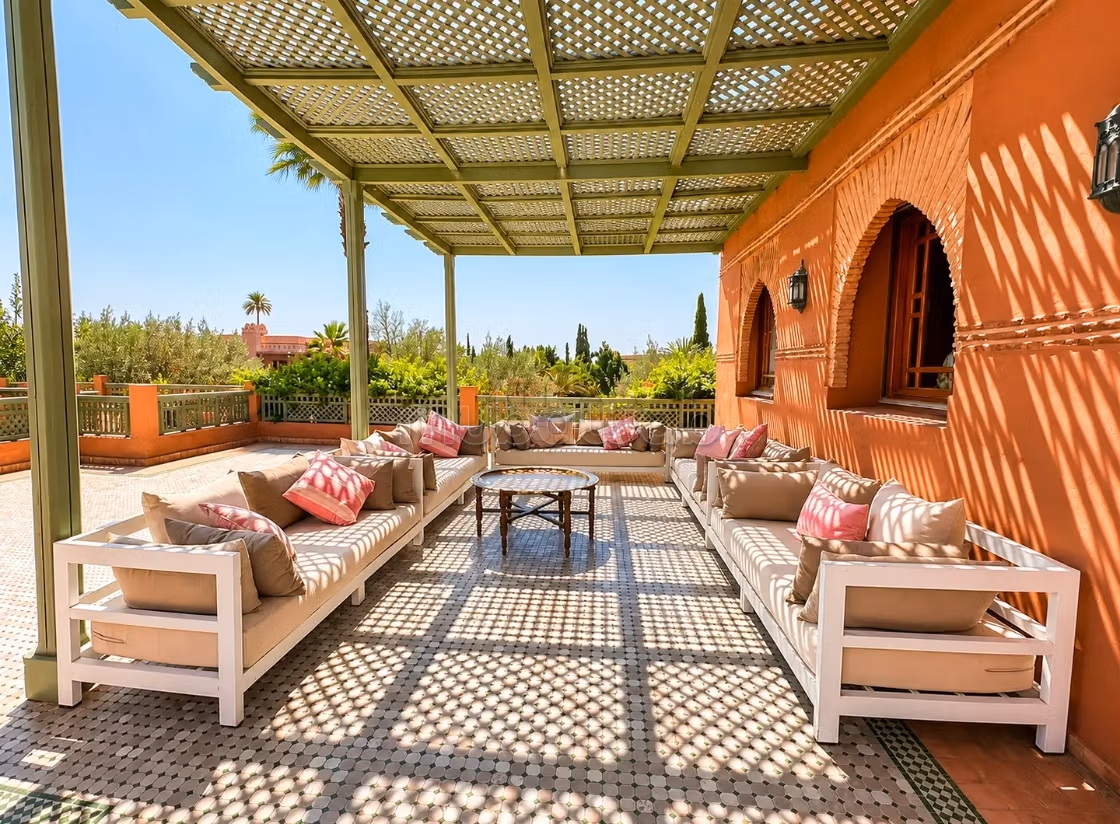 Private villa on the Palmeraie Circuit