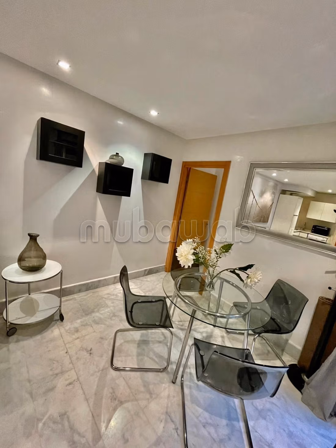 Appartement en location à Maârif Extension. Superficie 56 m². Meublé — 3