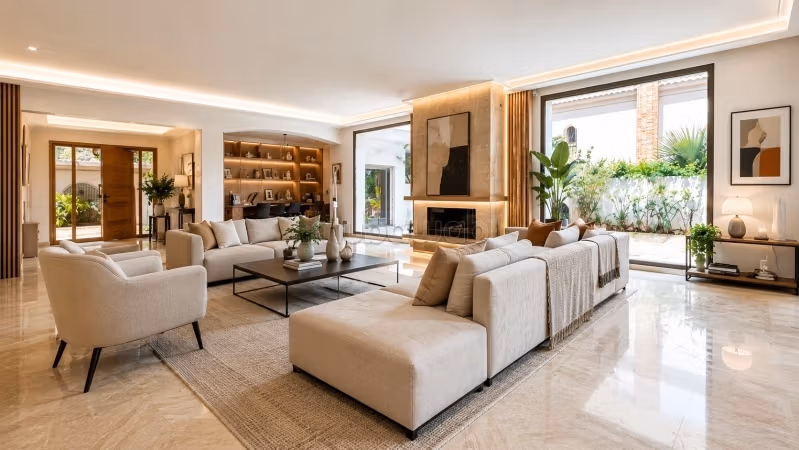 Luxe villa met 4 slaapkamers en zeezicht
