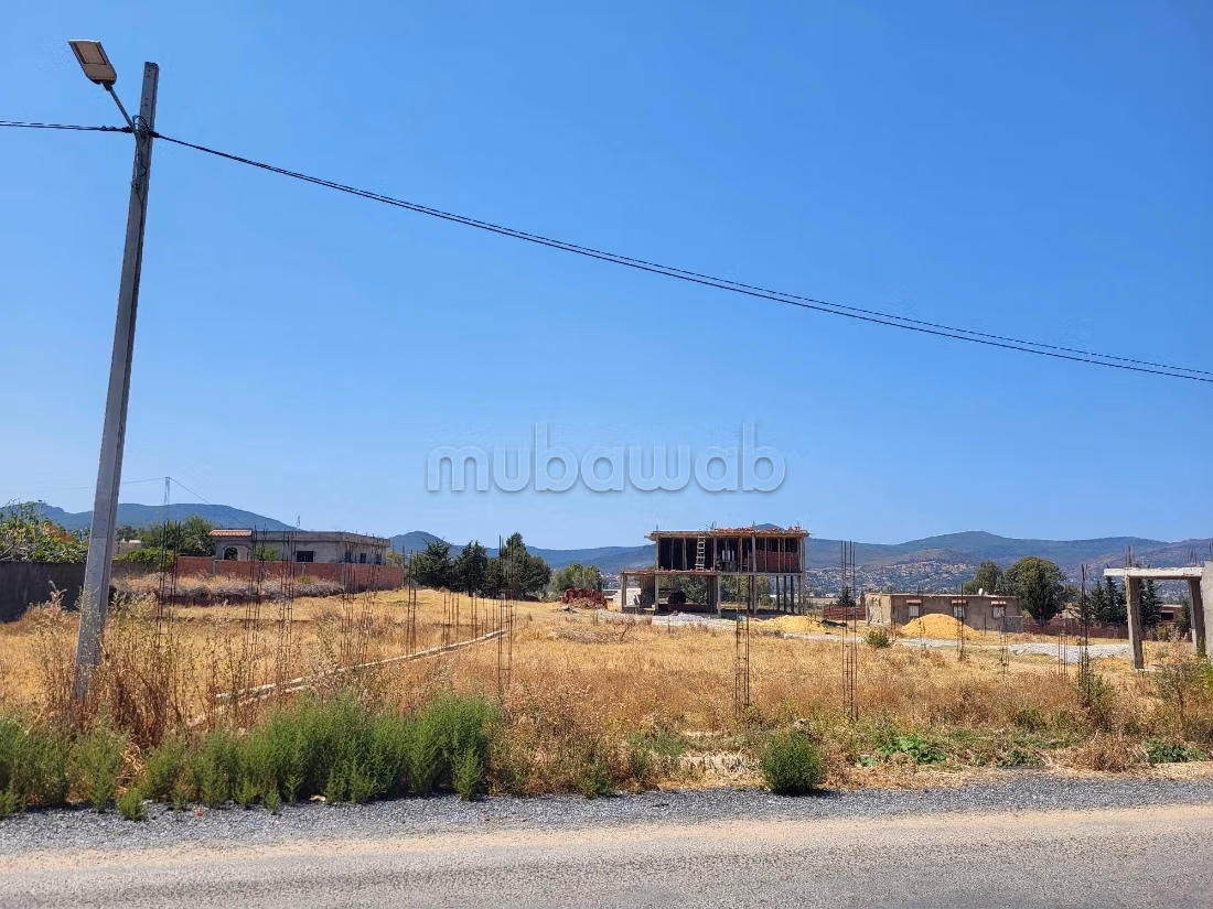 Vente de terrain à Tabarka Slaimia. 
Surface totale 300 m²