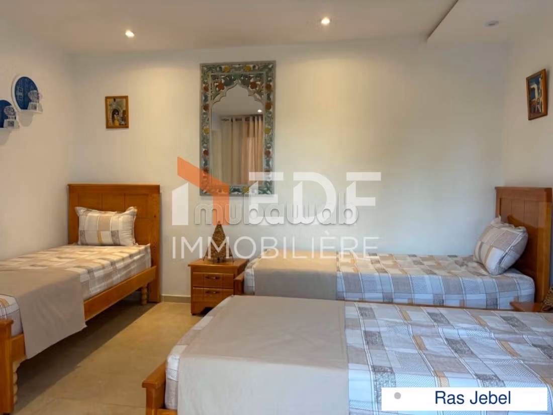 For Rent Charming villa with pool in Ras Jebel