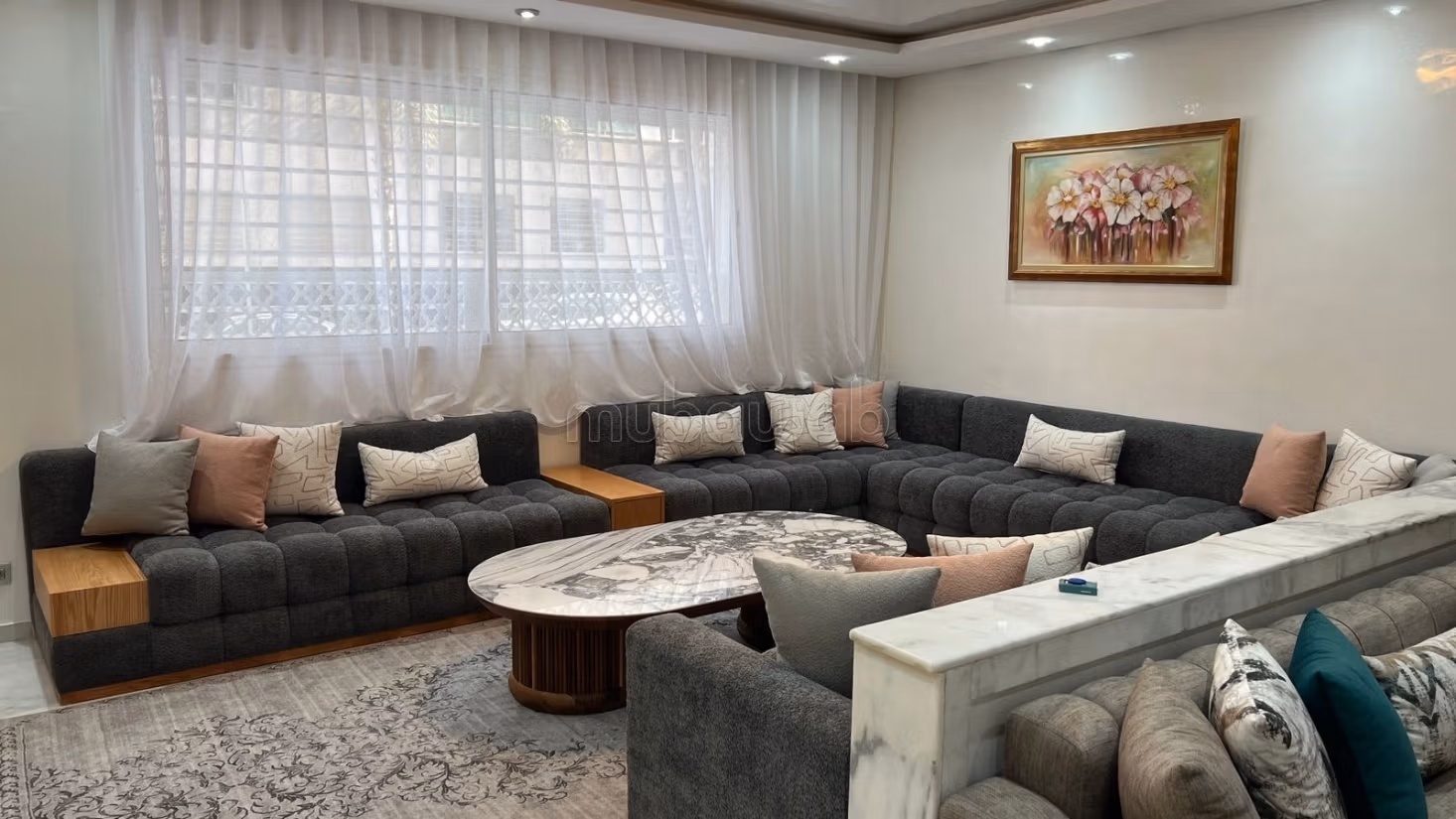 Appartement en location à Riyad. 3 pièces confortables. Meublé
