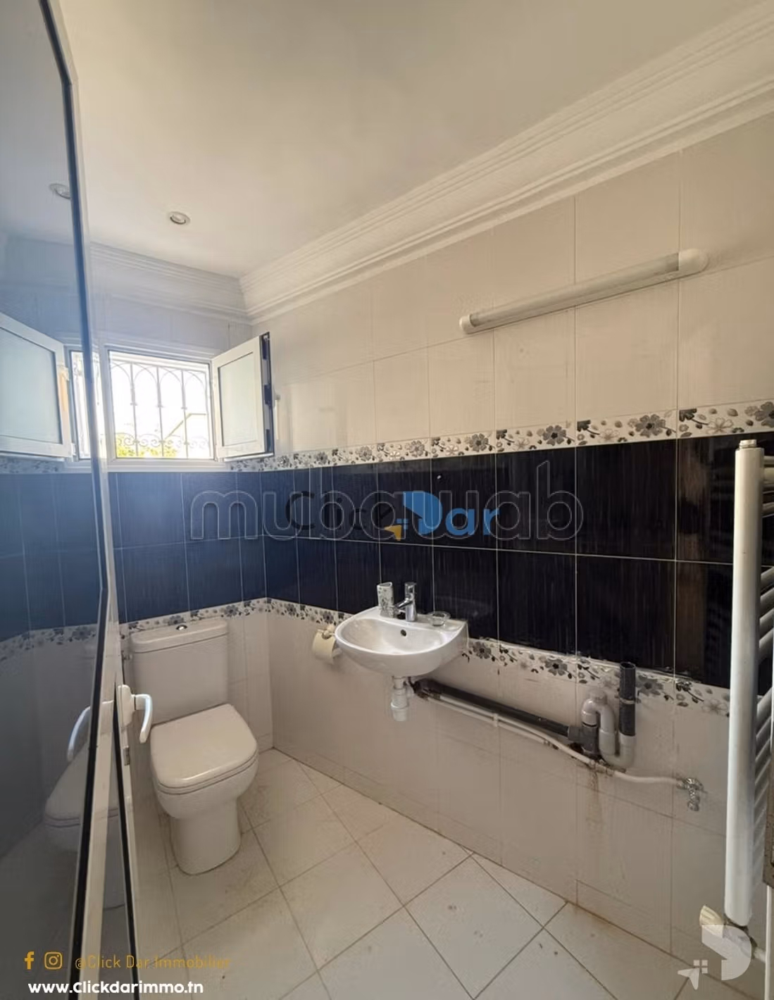 Etage de villa S2 location annuelle Hammamet