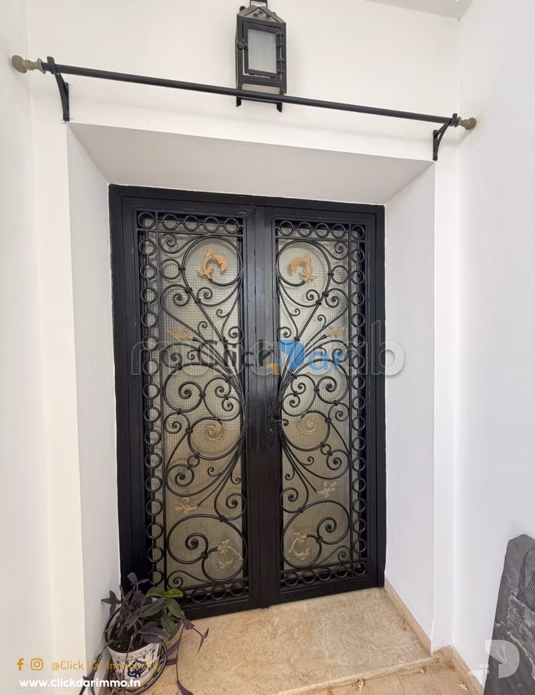 Etage de villa S2 location annuelle Hammamet
