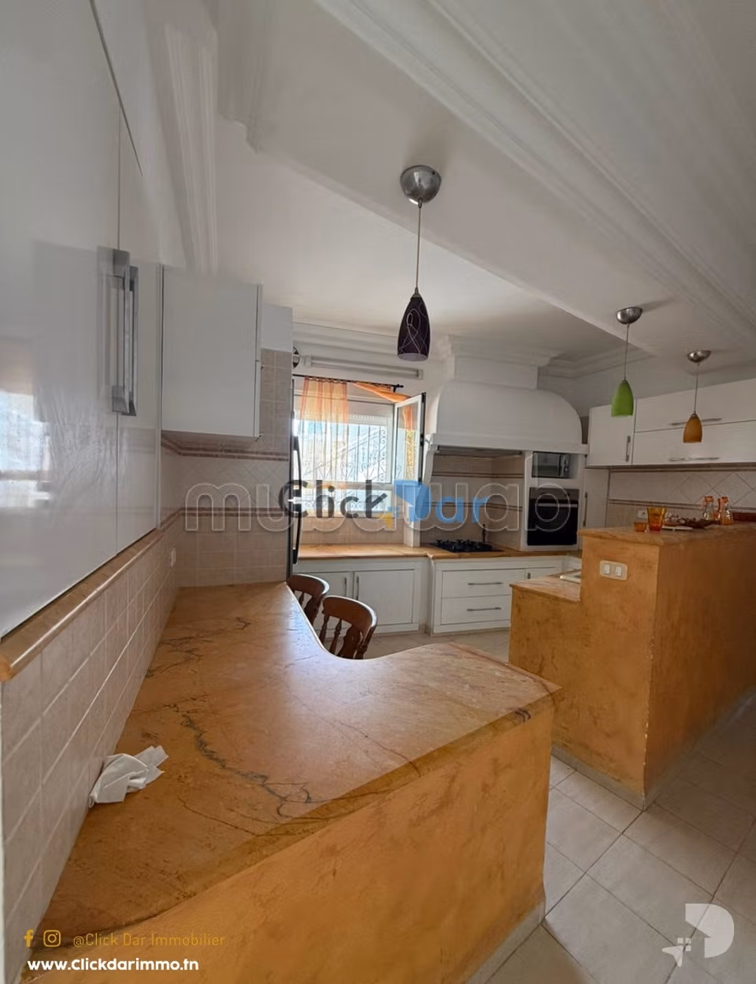 Etage de villa S2 location annuelle Hammamet
