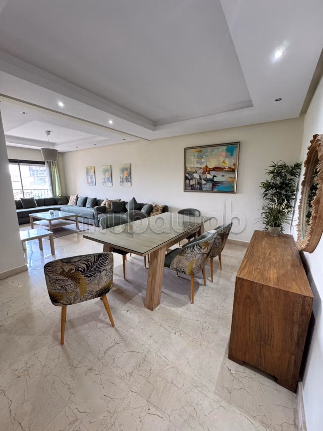 Location appartement meublé sans vis à vis à 3 Chambres Quartier Ferme bretonne