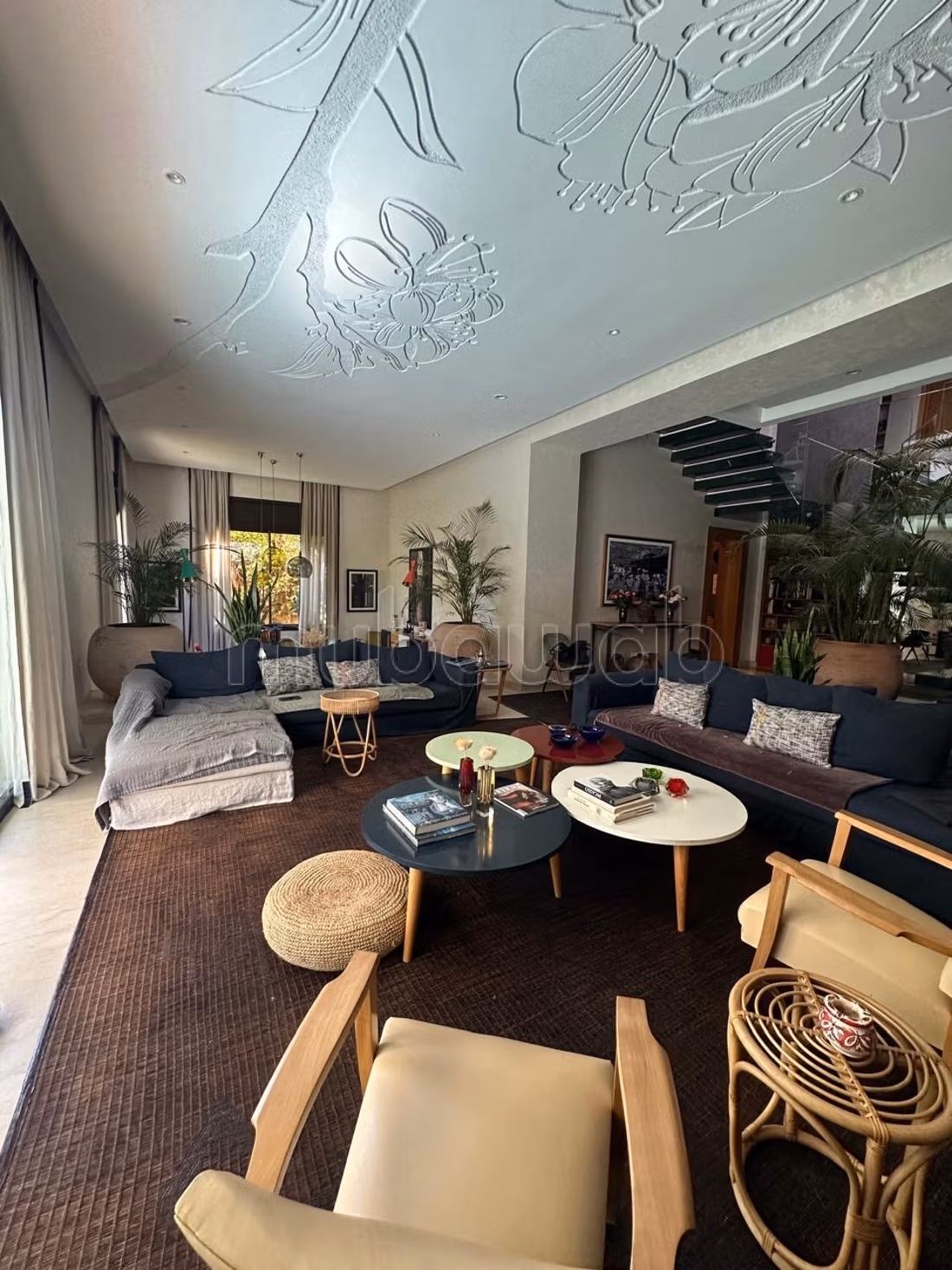 Superba villa in affitto a Route de Ouarzazate. 3 camere. Arredata
