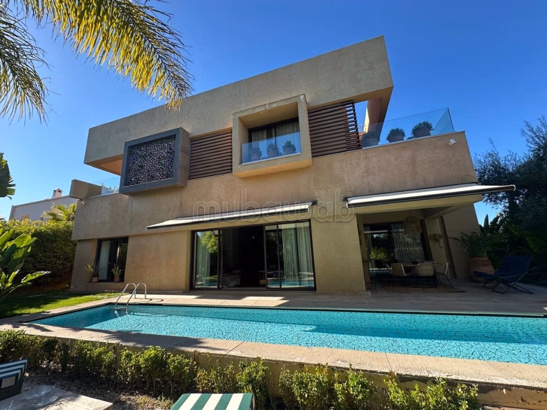 Superba villa in affitto a Route de Ouarzazate. 3 camere. Arredata
