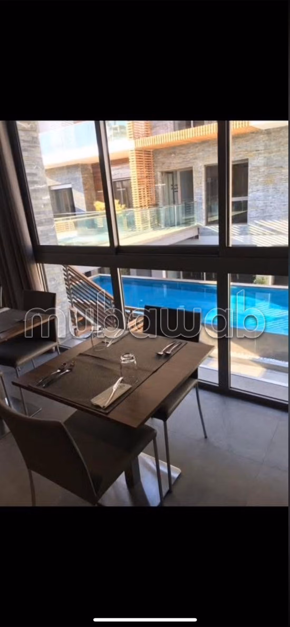 Top studio meublé avec piscine à louer à ain diab — 2