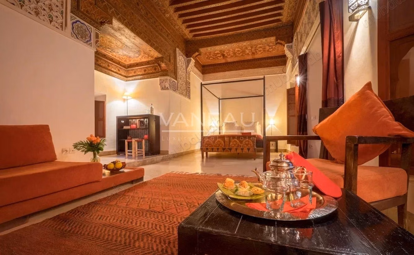 Magnifique maison d'hôtes de 8 chambres à la Kasbah