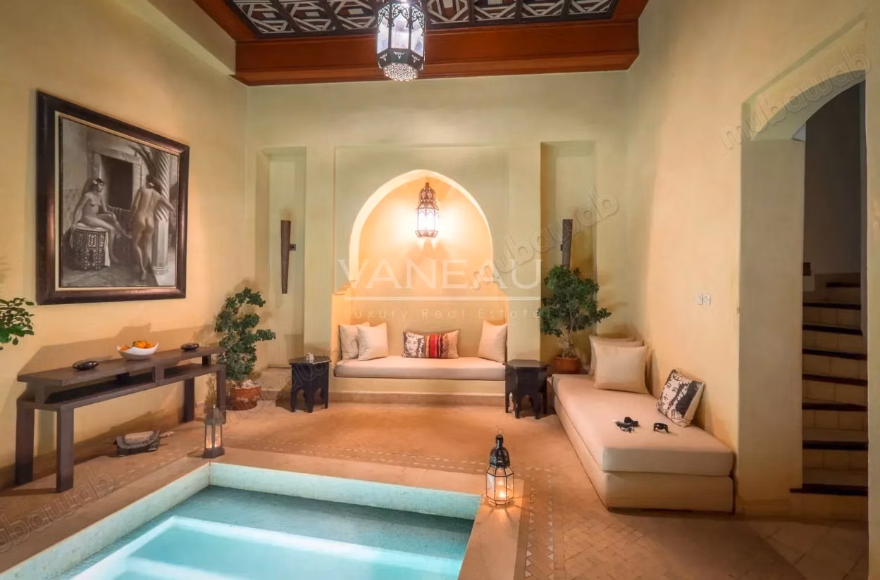Magnifique maison d'hôtes de 8 chambres à la Kasbah