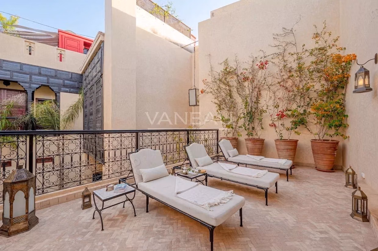 Magnifique maison d'hôtes de 8 chambres à la Kasbah