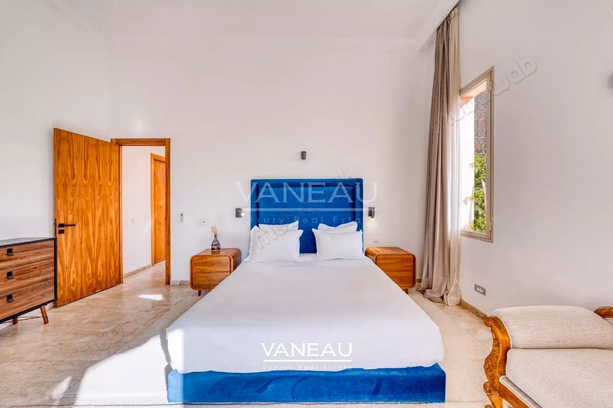 Sompteuse villa nichée au coeur de la Palmeraie
