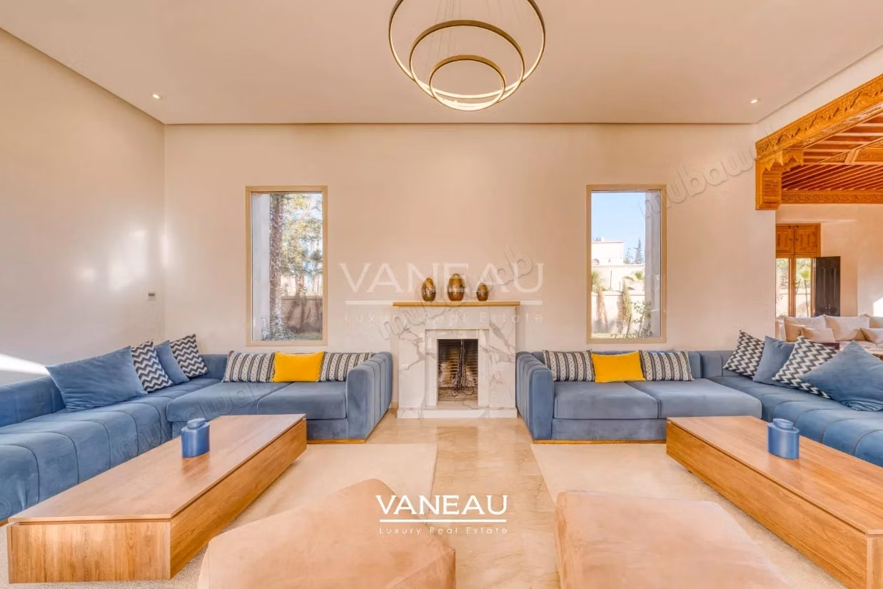 Sompteuse villa nichée au coeur de la Palmeraie