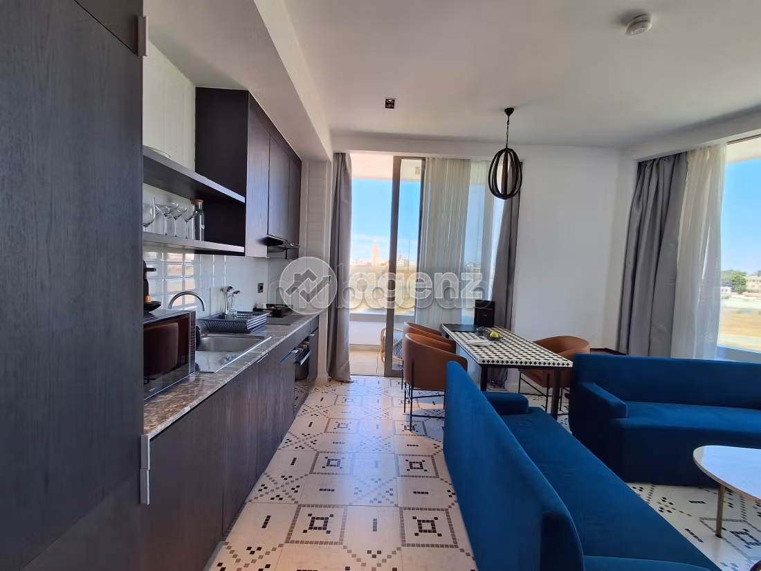 Appartement à vendre 111 m², 2 chambres Marina Ouest Salé