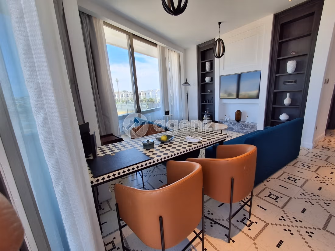 Appartement à vendre 111 m², 2 chambres Marina Ouest Salé