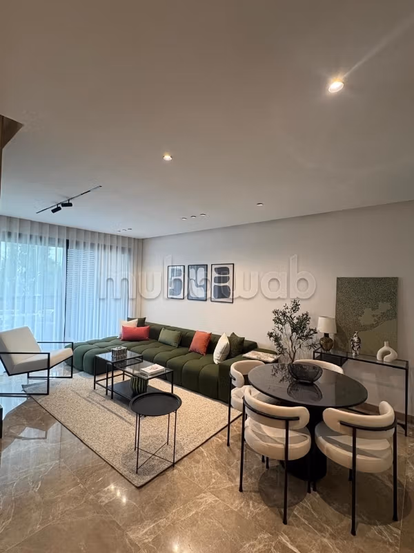 Apartamento amueblado en alquiler en la orangeraie Souissi