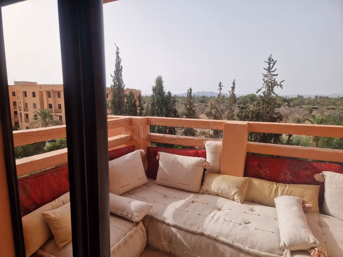 Bella appartamento arredato con piscina nella palmeraie