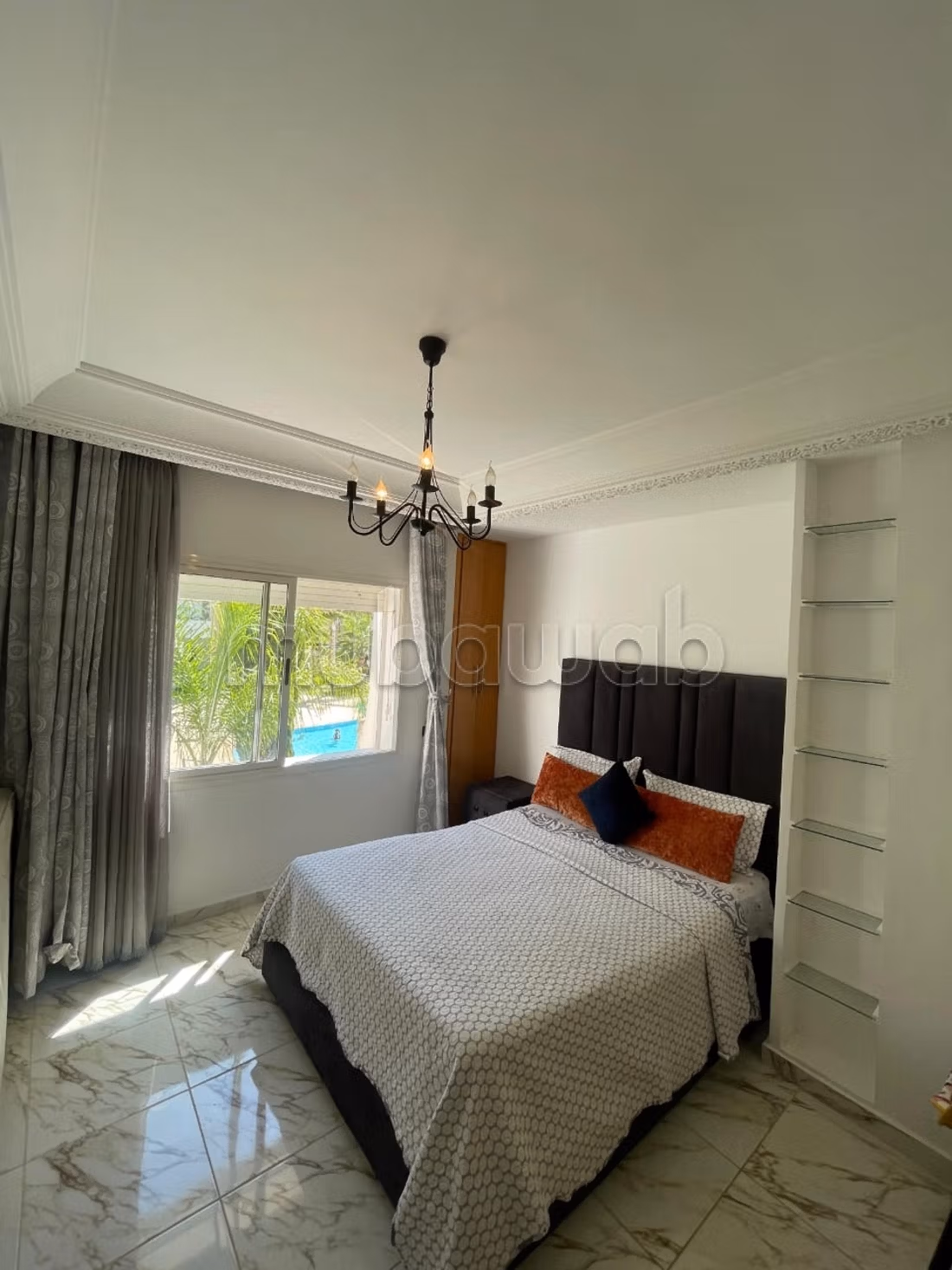 Bell'appartamento in affitto ad Asilah. Superficie totale di 60 m². Arredato