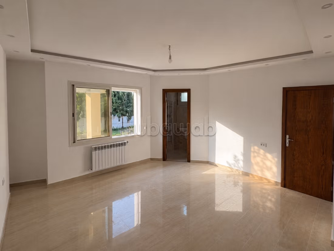 New high standing villa with garden
